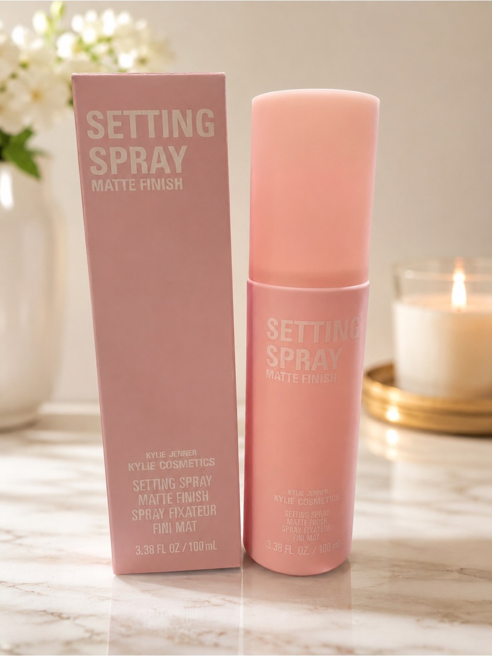 Kylie Cosmetics Matte Finish Setting Spray – 3.38 fl oz / 100 mL – Brand New